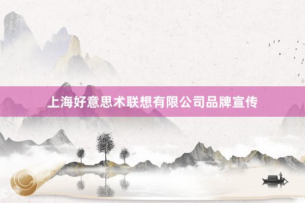 上海好意思术联想有限公司品牌宣传